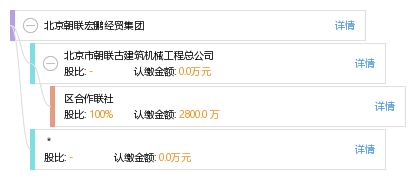 北京朝联宏鹏经贸集团 工商信息 信用报告 财务报表 电话地址查询 天眼查
